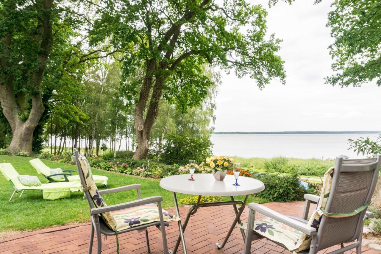 Ferienhaus Seensucht Gohren-Lebbin Bagian luar foto